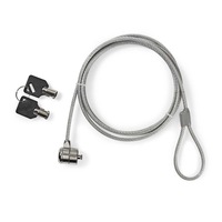 Blocare laptop Nedis, 1.8m, Argintiu