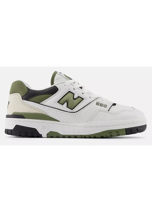 NEW BALANCE BB550DOB LIFESTYLE SHOES GREEN, Fehér, 42.5