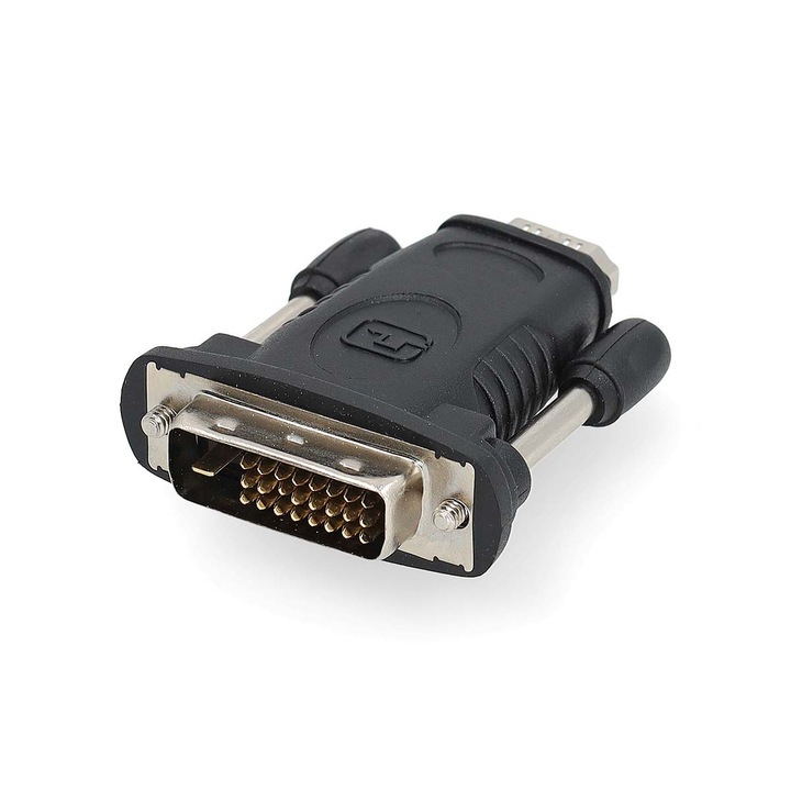Adaptor, NEDIS, HDMI, DVI-D 24+1p, Negru