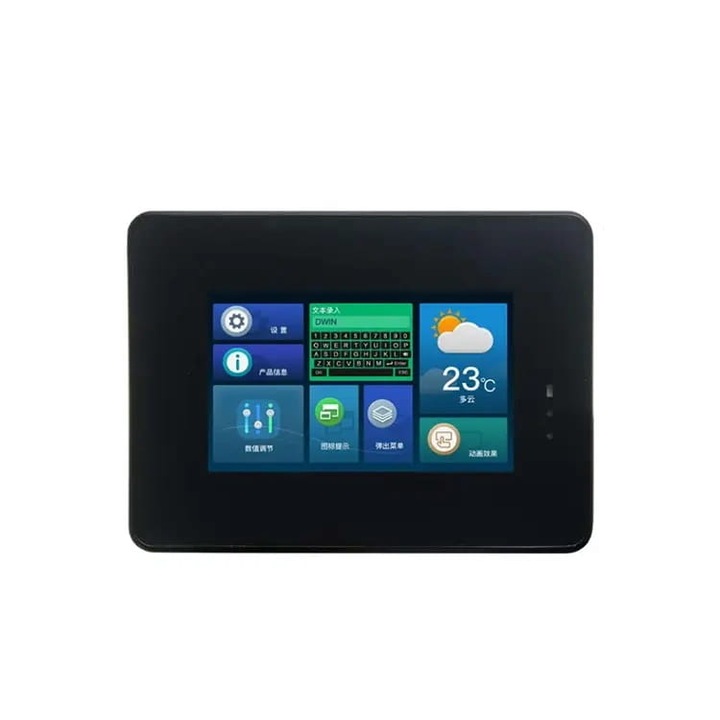 Ecran LCD, DWIN, Touch, 5.0", 800x480, Negru