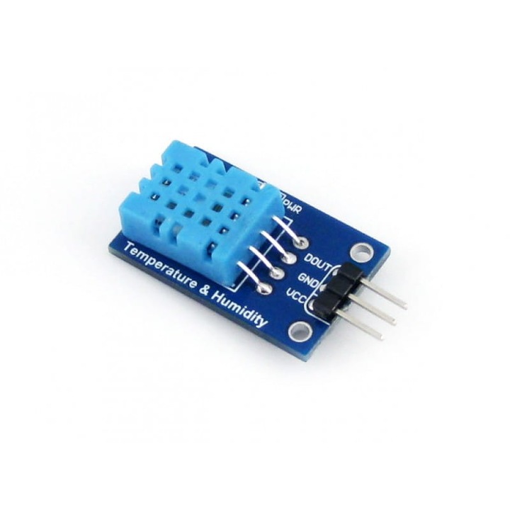 Érzékelő modul, WaveShare, hőmérséklet- és páratartalom, DHT11 Temperature-Humidity Sensor, 9535