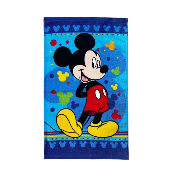 Disney Мики кърпа за ръце, синя 30x50 см