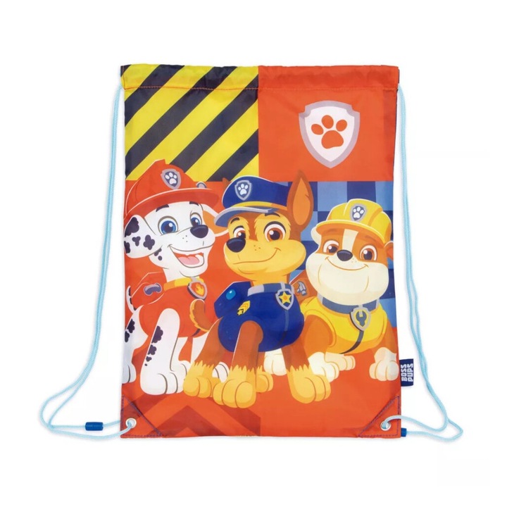 Спортна детска чанта Paw Patrol, оранжева 44 см (момчета)