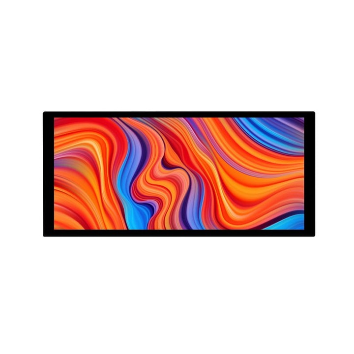 HP-CAPQLED 10,4"-es kapacitív LCD kijelző, 1600 x 720, QLED, HDMI, edzett üvegpanellel, Raspberry PI kompatibilis