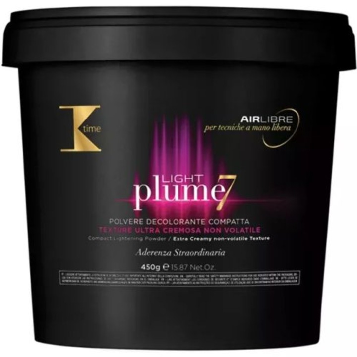 K-time Szőkítőpor - Light Plume - Kompakt, szabadkezes szőkítéshez, 450g