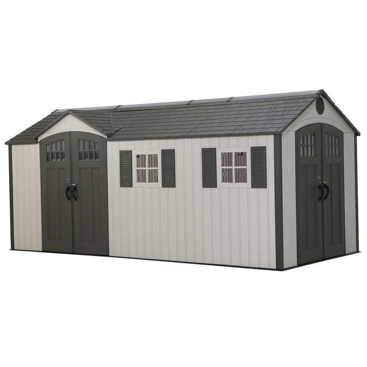 Lifetime Yukon 17,5x8 műanyag kerti ház, tároló, 12,55 m2