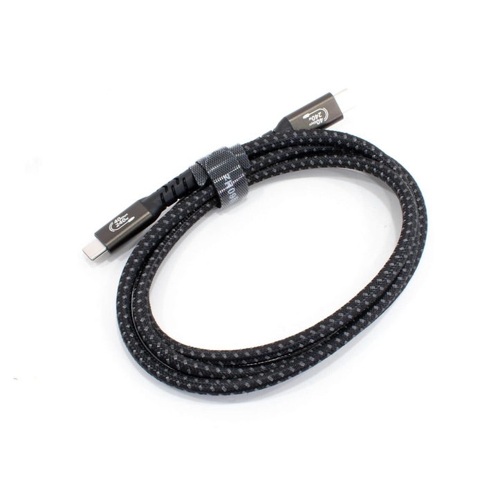 Thunder UCK-10 (USB-C – USB-C) 240W Gyorstöltő USB4 (1m)