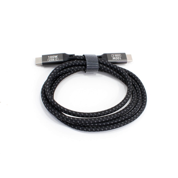 Thunder UCC-10 (USB-C – USB-C) 100W Gyorstöltő (1m)