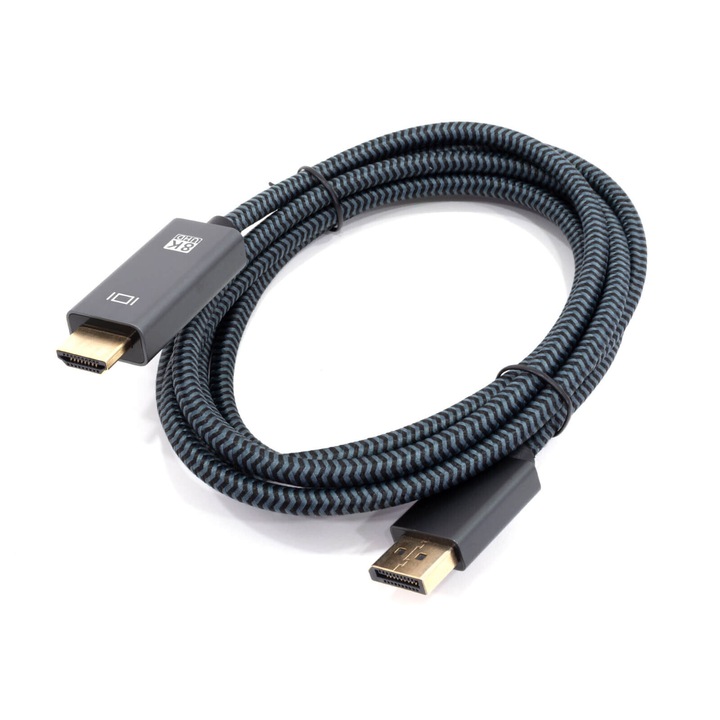 Thunder DDP-22, [DisplayPort -> HDMI] átalakító (8K@60Hz) – 2m