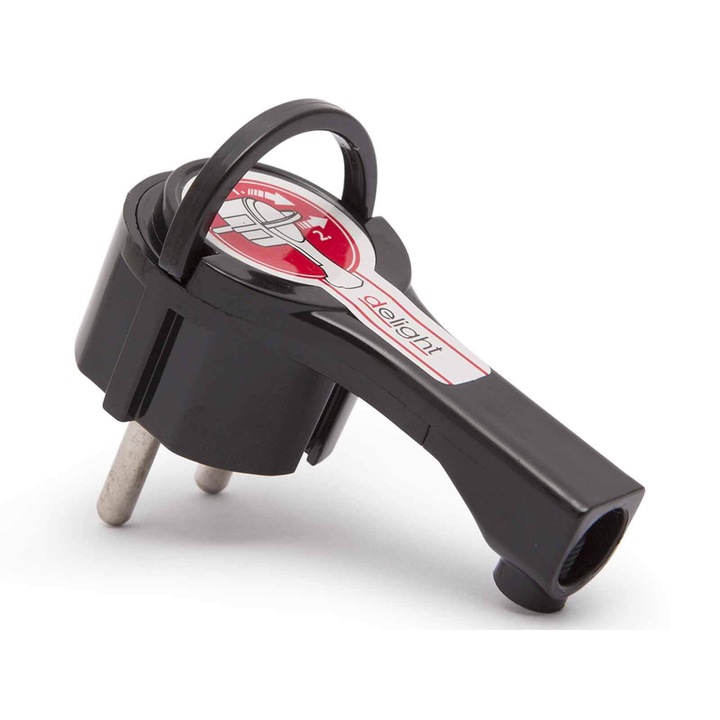 Thunder AC-11 Lengő dugó + védőérintkező, 90° dugó (250 V ~ 50 Hz / 16 A)