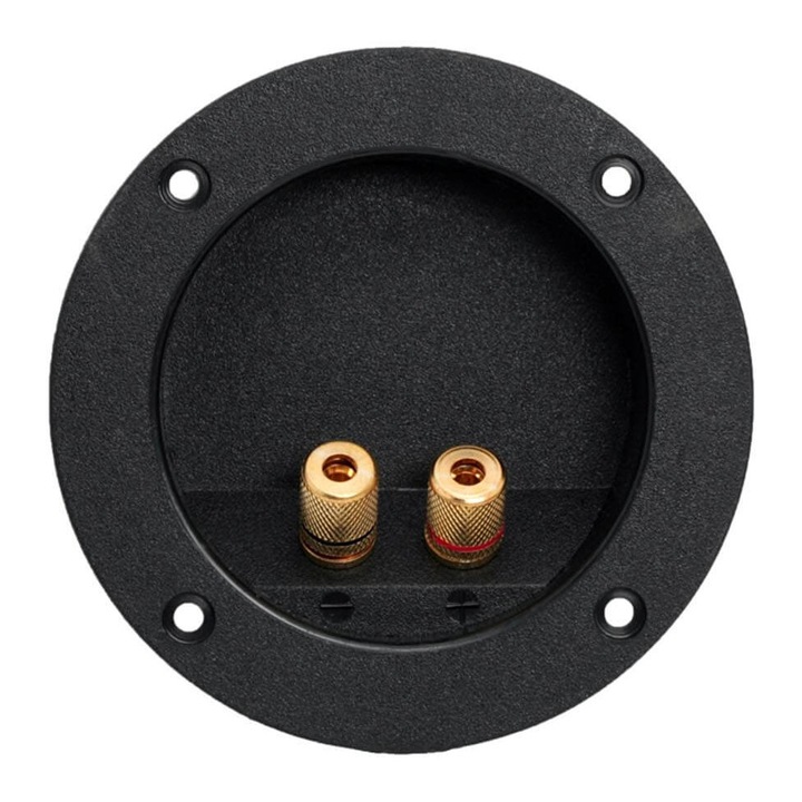 Thunder CA-07 Hangszóró aljzat, beépíthető, aranyozott csavaros (Átm = 10,5 cm)