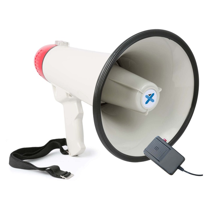 Vonyx MEG-040 megafon, hangosbeszélő 40W – beszéd, sziréna, felvétel