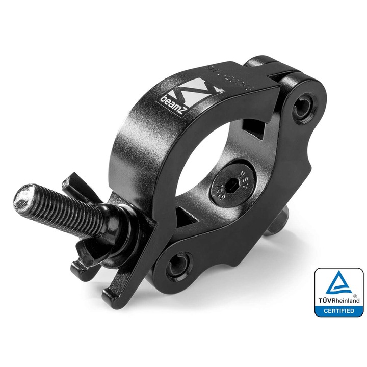 BeamZ BC50B-200 Bilincs, fekete, fénytartó (48 – 51 mm csőhöz) 200 kg