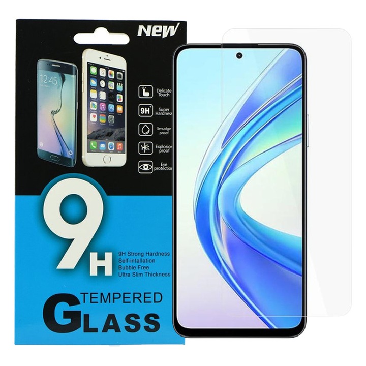 Honor X7b / X7c / Honor 90 Smart 5G / 200 Smart 5G kompatibilis üvegfólia, előlapi, edzett
