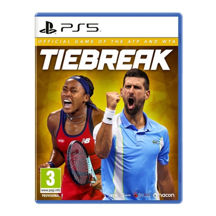 Tiebreak: The Official Game of the ATP and WTA (PS5) játékszoftver