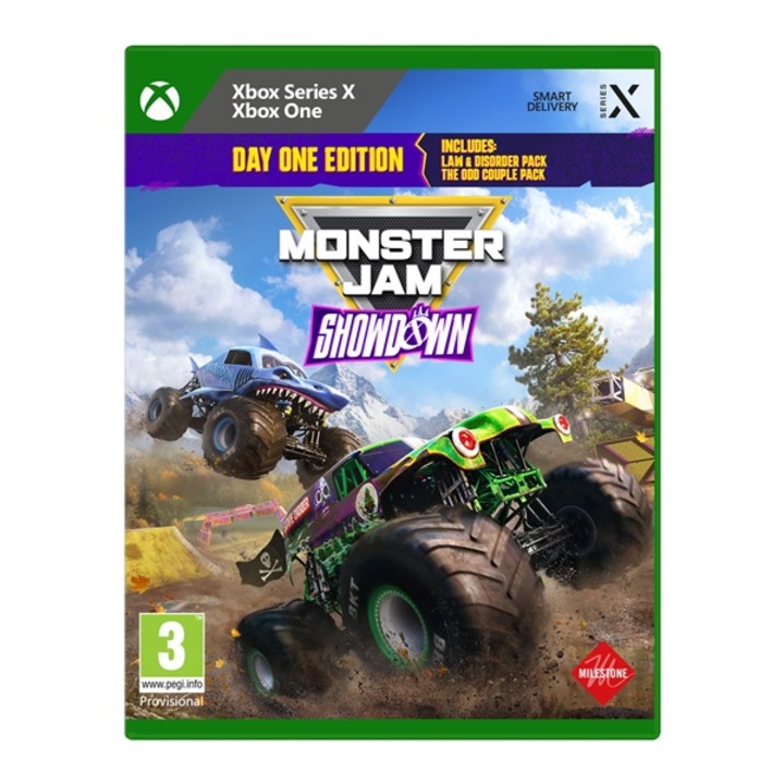 Monster Jam Showdown - Day One Edition (Xbox One/Xbox Series X) játékszoftver