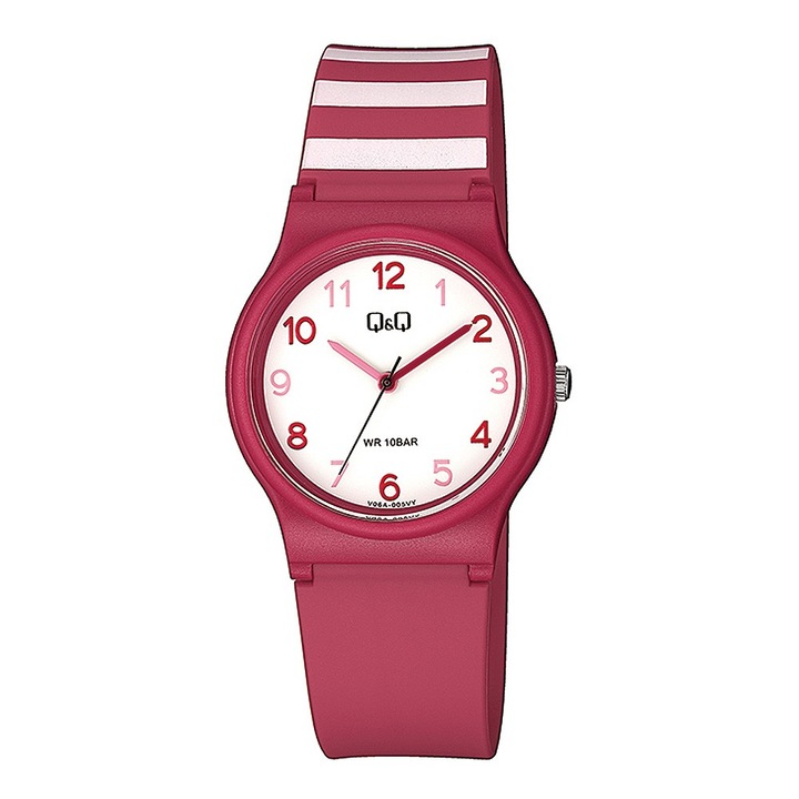 Ceas pentru copii, Q&Q, Rosu