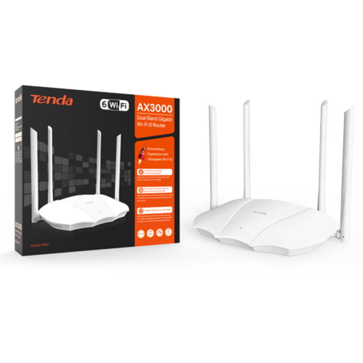 Router Wireless Tracer W306R, 4 porturi LAN, 1 port WAN, Wi-Fi, 2 antene, alb