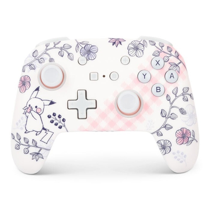 Vezeték nélküli kontroller, PowerA Enhanced Wireless, Nintendo Switch/Lite/OLED, Pokémon: Pikachu Garden