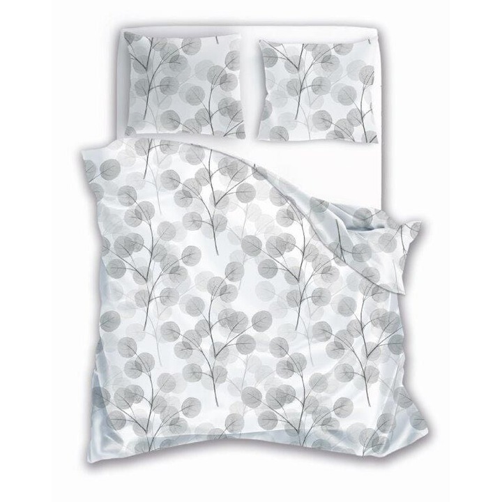 Faro Fashion ágyneműgarnitúra, pamut, 160x200cm, 2 db párnahuzat 70x80cm, fehér, 2 személyes