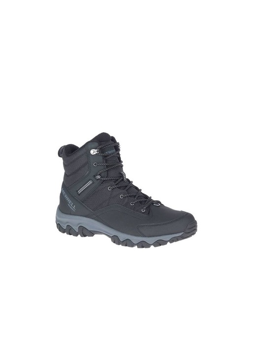 Мъжки трекинг обувки Merrell Thermo Akita Mid, естествена кожа, антрацит, Антрацитно сиво