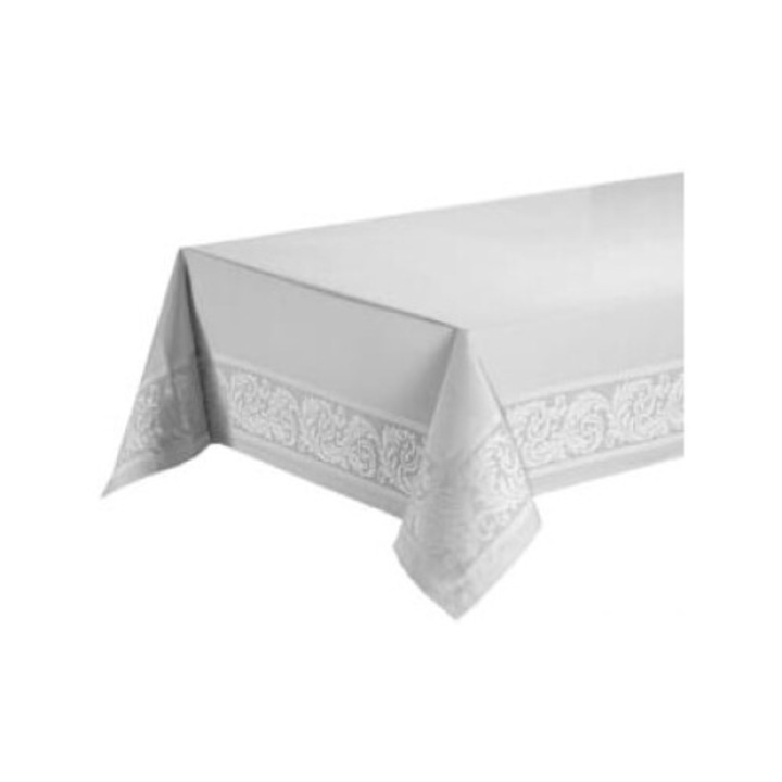 Fata de masa Mesa LAURA, plamoodporny, gri, 140x260cm