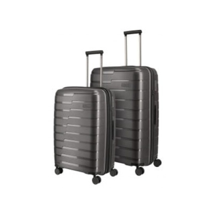Set 2 Valize, Travelite, Polipropilena, 77x51x30cm / 67x45x27/31cm