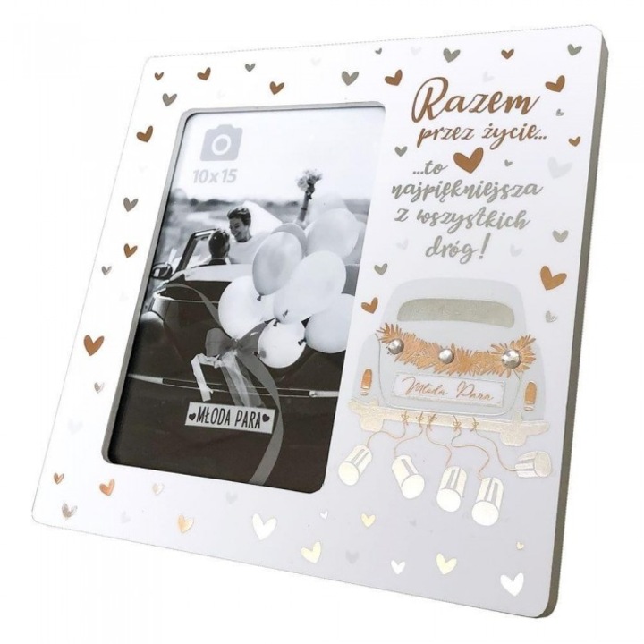 Rama foto, Kukartka, 19x19 cm, Multicolor