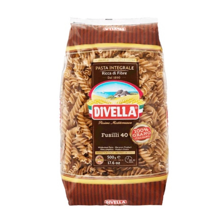 Paste integrale Fusilli Divella 500 gr