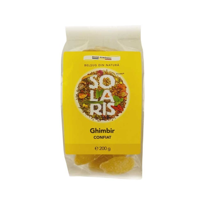 Ghimbir confiat 200g Solaris