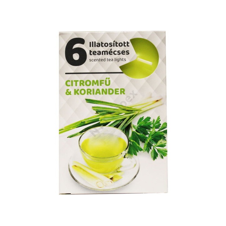Ceai parfumat de menta 6 buc/css - Lemongrass & Coriandru ADM7857GYIL