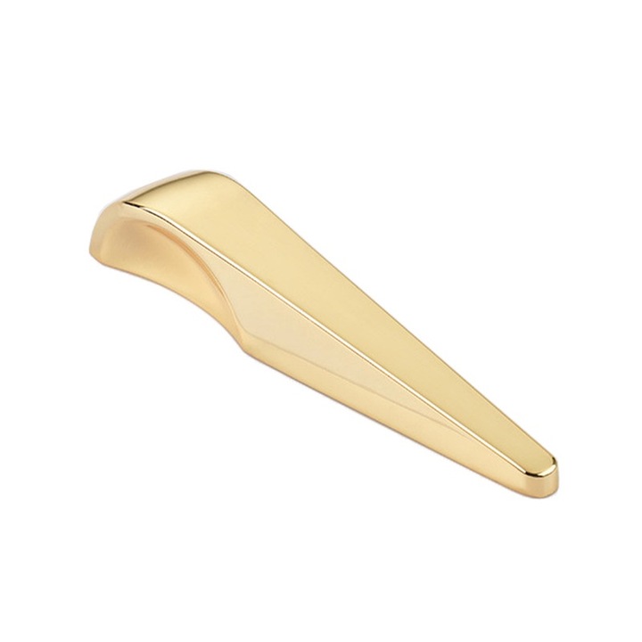 Maner mobilier pentru usi dulap, zinc auriu, 96x127mm