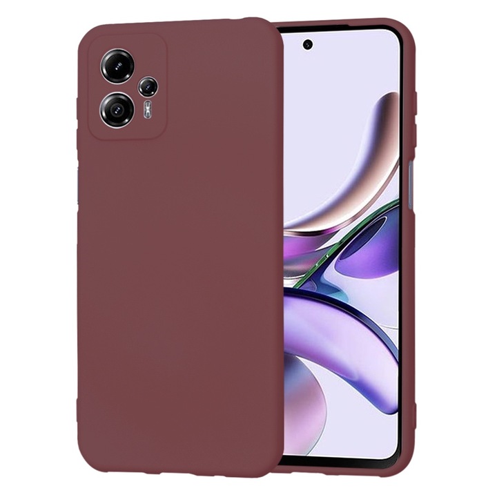 Motorola Moto G13, Cipsir Urban, SoftFlex, M51, szilícium, szilva nemesvörös védőtok