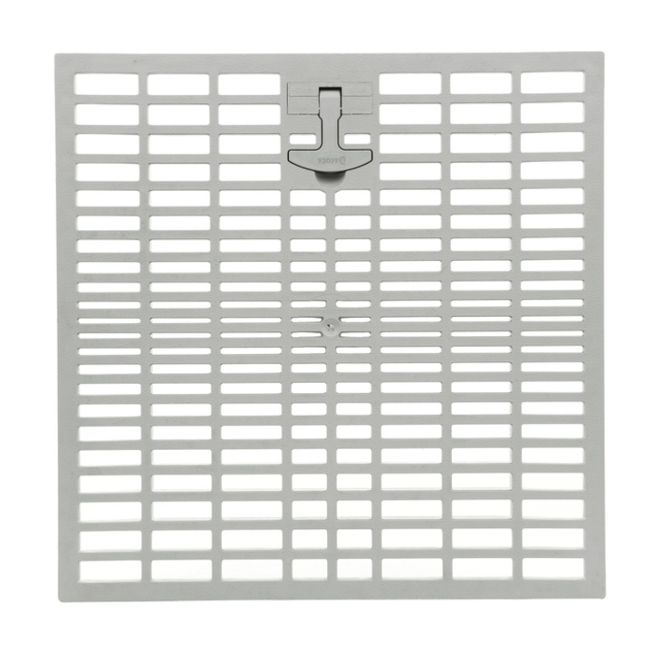 Gratar camin monolitic cu maner, polipropilena, 400 x 400 mm