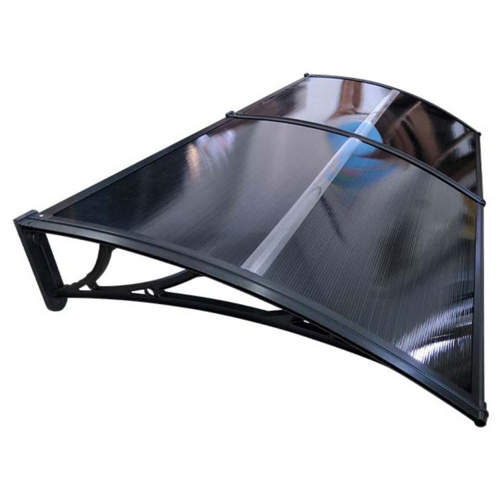 Copertina de usa, negru antracit, accesorii montaj inclus, MAPROFI, 200 x 60 cm