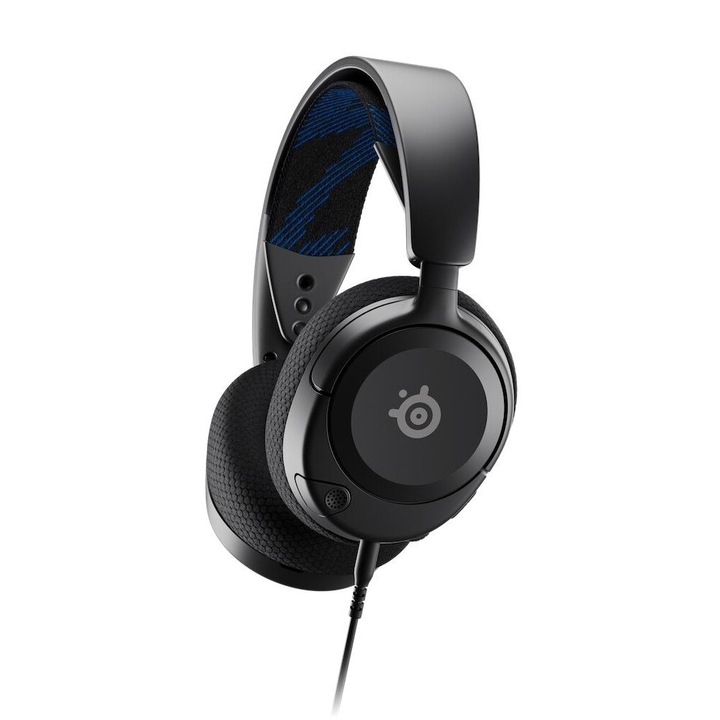 Геймърски слушалки SteelSeries Arctis Nova 1P Черно STEEL-HEAD-61611