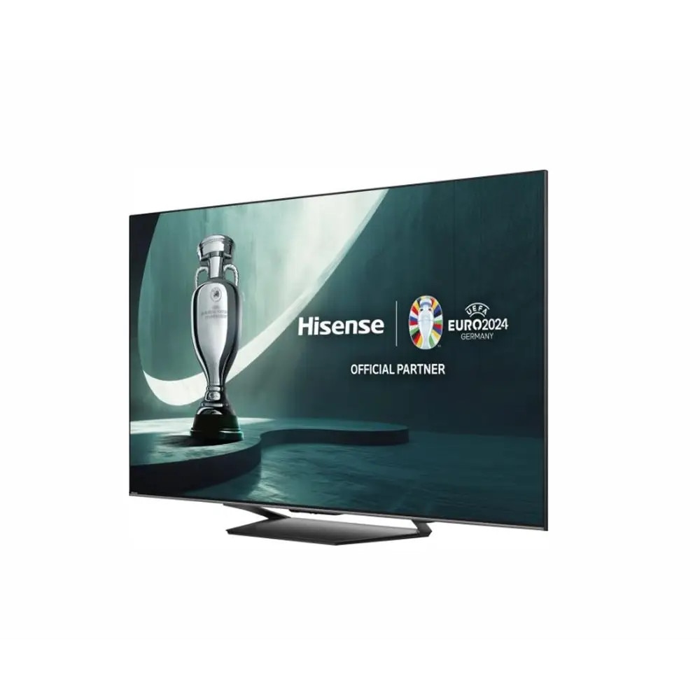 Televizor Hisense 65" U7NQ, 4K Ultra HD 3840x2160, ULED, FALD, Quantum Dot, 144Hz, IPS, HDR 10+, HLG, Dolby Vision IQ, Dolby Atmos, Smart TV, WiFi 5GHz, WiFi Direct, BT, Anyview Cast, lumina senzor, 4xHDMI, 2xUSB, LAN, CI+, DVB-T2/C/S2, negru 65U7NQ