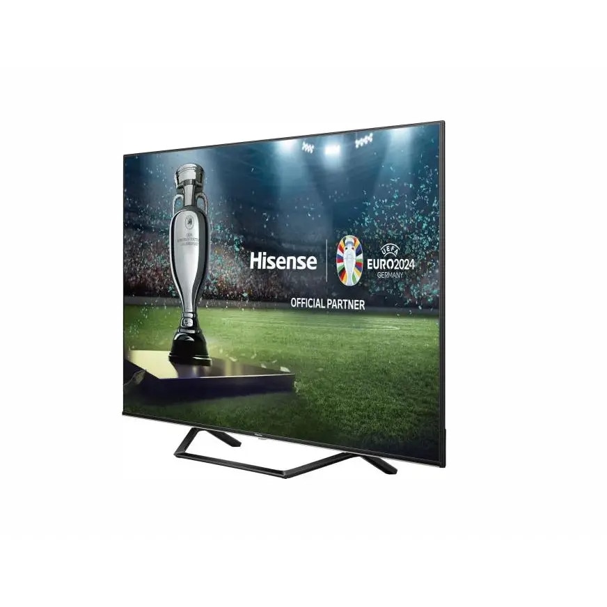 Televizor Hisense 55" A7NQ, 4K Ultra HD 3840x2160, QLED, FALD, Quantum Dot, HDR 10+, HLG, Dolby Vision, Dolby Atmos, Smart TV, senzor de lumina, WiFi 5GHz, BT, 3xHDMI, 2xUSB , LAN, CI+, DVB-T2/C/S2, negru 55A7NQ