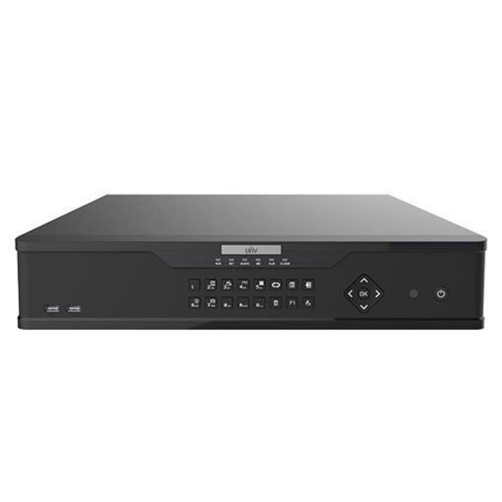 NVR Uniview, 16 canale, 4 locuri HDD, 384Mbps, 12MP, 230VAC