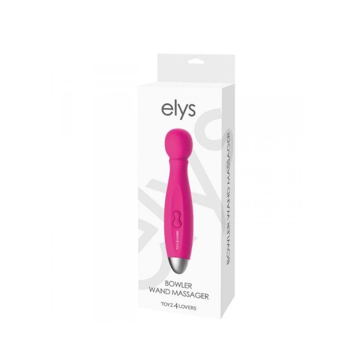 Vibrator Elys, 9 moduri, waterproof, 18,8cm, roz