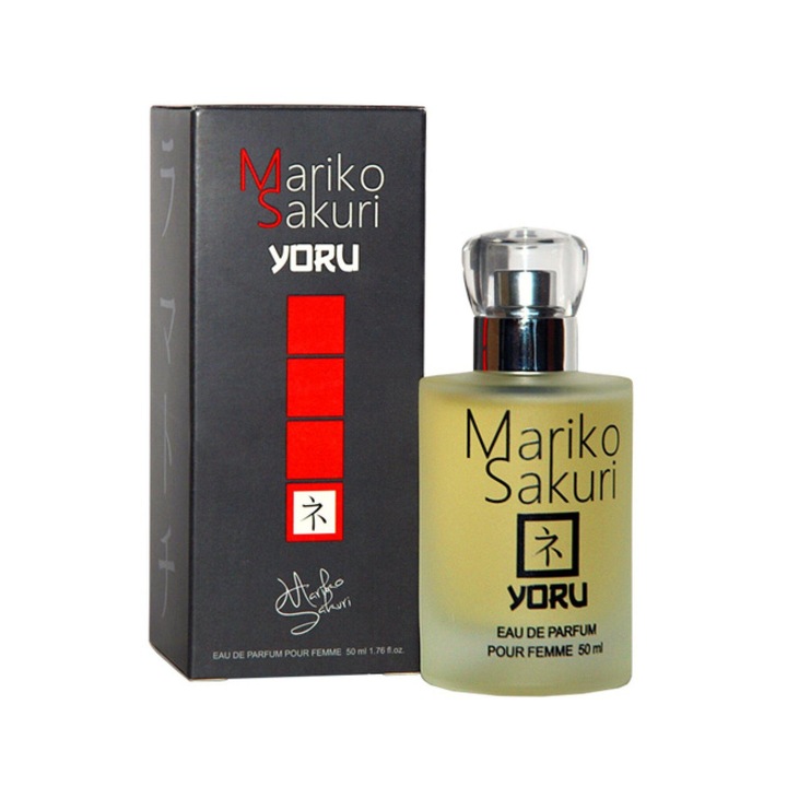 Parfum cu feromoni pentru femei, Aurora, Mariko Sakuri YORU, 50 ml