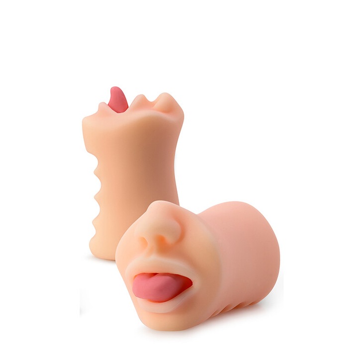 Masturbator Oral Anne, BLUSH, 12,7x5cm, TPE, sigur pentru corp