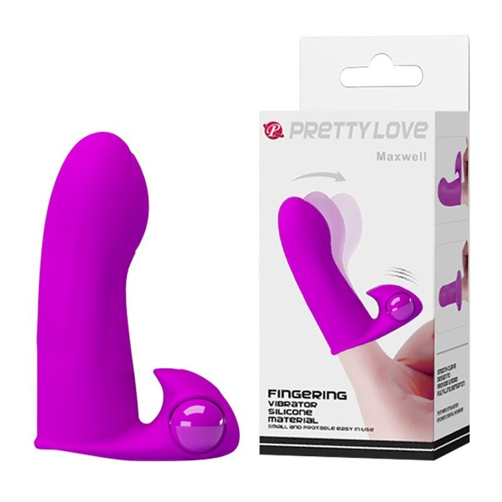 G-pont vibrátor, Pretty Love, 8,2cm, szilikon