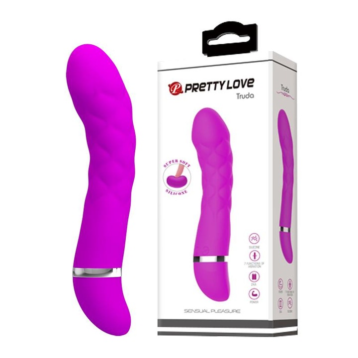 Pretty Love, Vibratoare, LOVE - TRUDA 7 function, Vibrator pentru Punct G, Silentios, Rezistent la apa, Intensifica Placerea