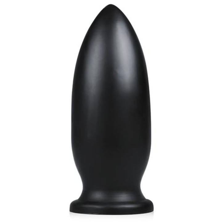 Butt Plug XXL, BUTTR, negru, 10x25.5cm, pentru utilizatori avansati