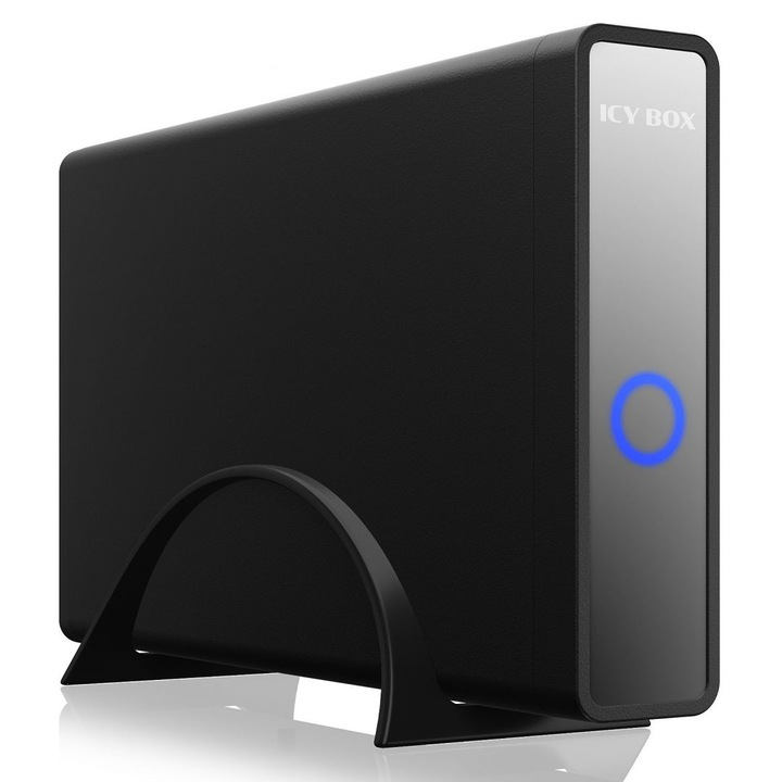 Rack Hard-disk Raidsonic IB-382H-C31, USB Type-C, pentru HDD/SSD 3.5" sau 2.5"