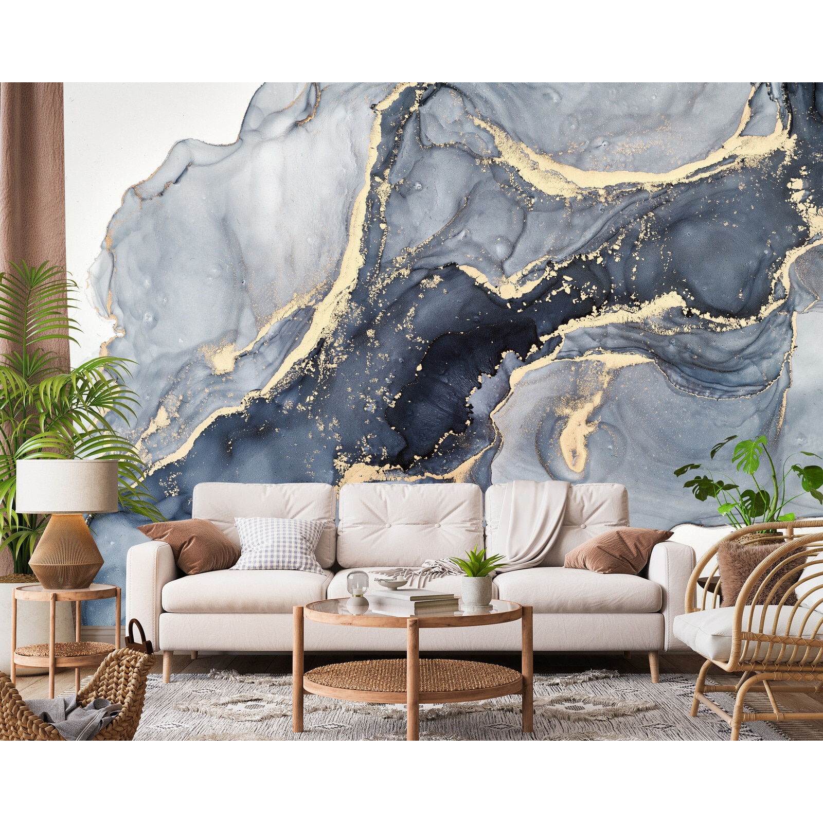 Fototapet Muralo marmura abstracta 270 cm x 180 cm decor exclusiv