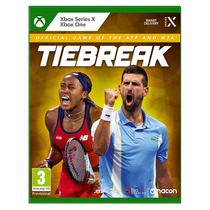 Tiebreak: The Official Game of the ATP and WTA (Xbox One/Xbox Series X) játékszoftver