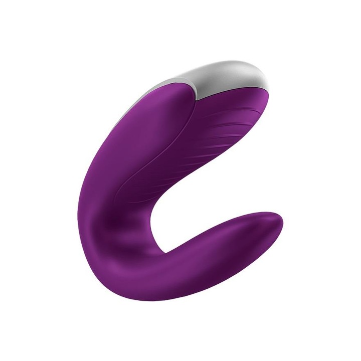 Вибратор Satisfyer, Двойно забавление, Лилав