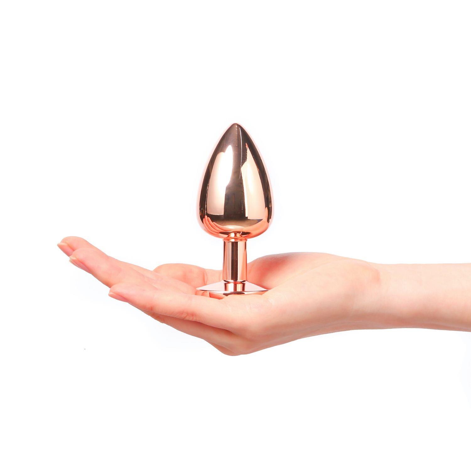 Plug anal Dorcel Diamond, design cu diamant, 9.5x4.1cm - eMAG.ro